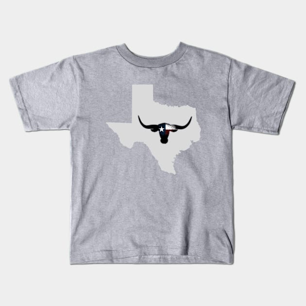 texas home Kids T-Shirt by Amberstore